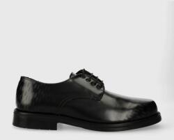 Karl Lagerfeld pantofi de piele KRAFTMAN barbati, culoarea negru, KL11423A PPYH-OBM0HE_99X