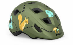 MET Hooray gyermek kerékpáros sisak [matt zöld-erdős, 46-52 cm (XS)]