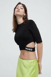 HUGO BOSS pulover femei, culoarea negru, light 50508600 PPYH-TSD00N_99X