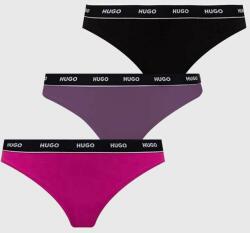 Hugo tanga 3-pack culoarea roz 50480150 PPYX-BID01A_30X