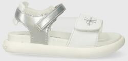 Calvin Klein Jeans sandale copii culoarea alb PPYH-OBG05U_00X