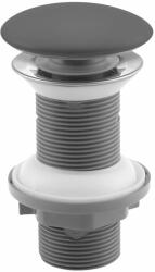 Isvea Isvea, Mosogató kimenet 5/4" click-clack, kerámia kupak, vastagság 20-70 mm, antracit, 38TP0162I (38TP0162I)