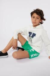Karl Lagerfeld pantaloni scurti copii culoarea turcoaz, talie reglabila PPYH-SZB011_65X