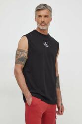 Calvin Klein tricou din bumbac barbati, culoarea negru PPYH-TSM1JD_99X