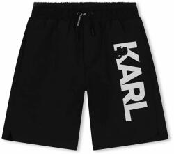 KARL LAGERFELD pantaloni scurti de baie copii culoarea negru PPYH-BIB016_99X