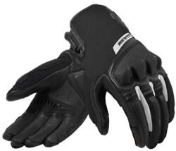 Revit Mănuși de motocicletă Revit Duty Black and White pentru femei (REFGS183-1600)