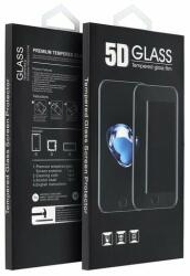 Temp-glass63127376455 Apple iPhone 15 Plus Fekete 5D-teljes (teljes felület ragasztó) lefedettséget biztosító karcálló, ütésálló kijelzővédő üvegfólia, 9H tempered glass, törlőkendővel, matt fekete (T