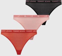 Tommy Jeans tanga 3 db fekete - fekete S - answear - 13 990 Ft