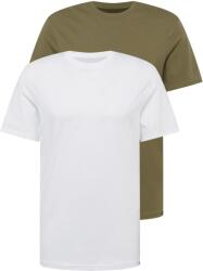 WRANGLER Tricou verde, alb, Mărimea XL