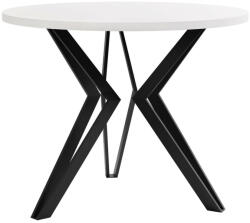 Asztal Dearborn 105 (Fehér + Fekete)