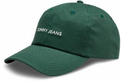 Tommy Jeans Șapcă Tommy Jeans Tjm Linear Logo Cap AM0AM12024 Verde Bărbați