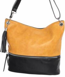 Hernan Bag's Collection Hernan sárga-fekete női táska (HB0151# YELLOW)