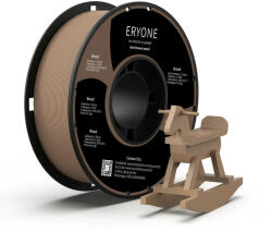 Eryone Deep Wood PLA sötét fa hatású 3D nyomtató Filament 1.75mm, 1kg/tekercs