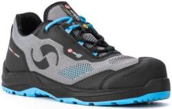 Sixton Peak SIX XENO S1PS FO SR ESD Extra könnyű félcipő szürke, kék reflex D3O talpbetéttel 35-48-ig (66528)