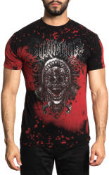 AFFLICTION Tricou pentru bărbați AFFLICTION - WIND SCREAMER - BLACK MULTI - A26177-BKML