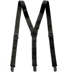 TifanTEX Bretele de damă pentru pantaloni negre (Bretele negre de damă) (0111E5)