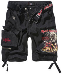 BRANDIT Pantaloni scurți pentru bărbați Iron Maiden - NOTB 2 - BRANDIT - 61052-negru