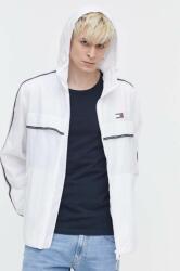 Tommy Jeans rövid kabát férfi, fehér, átmeneti - fehér M - answear - 44 990 Ft