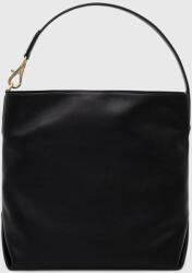 Lauren Ralph Lauren bőr táska fekete - fekete Univerzális méret - answear - 143 990 Ft