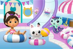 Trefl - Puzzle Dollhouse: Gabby at the pool - 40 - 99 piese