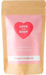 Love Your Body Scrub cu cafea Căpșuni suculente pentru corp - Love Your Body Peeling 100 g