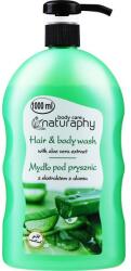 Naturaphy Șampon-gel de duș cu extract de aloe - Naturaphy Aloe Vera Hair & Body Wash 1000 ml