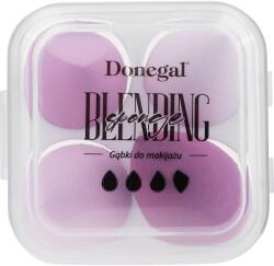 Donegal Set burete de machiaj, 4335, violet - Donegal Blending Sponge 4 buc
