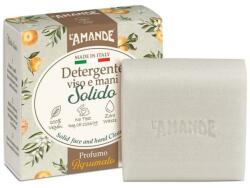 L'Amande Detergent solid pentru față și mâini - L'Amande Solid Face and Hand Cleanser 60 g