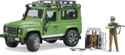 BRUDER Land Rover Defender: Erdész terepjáróval és kiegészítőkkel (02587)