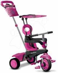 smarTrike Tricicletă Vanilla 4în1 Pink Touch Steering smarTrike roz cu parasolar de la 10 luni (ST6652200-6702200)