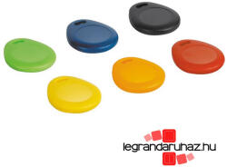 Legrand Bticino 2 vezetékes (SCS buszos) kaputelefon kiegészítő proximity tag (érintőkulcs) - kulcstartó alakú, 6db-os, több színű, Legrand 348260 (348260)