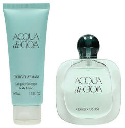 Giorgio Armani Acqua di Gioia Ajándékszett, Eau de Parfum 100ml + BL 75ml, női