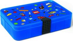 LEGO® LEGO® Ikonikus tárolódoboz rekeszekkel - kék (SL40840002)