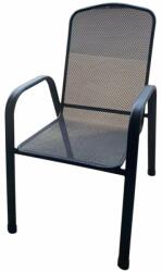 ROJAPLAST SAVOY fém kerti szék karfával (609-91)