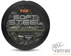 FOX Terepmintás Monofil Zsinór 0, 30mm - Fox Soft Steel Flack Camo Mono 1000m (CML199)