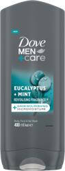 Dove Men+Care Eucalyptus + Mint tusfürdő testre, arcra, hajra 400 ml