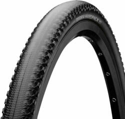 Continental gravel-cyclocross kerékpáros külső gumi 50-622 Terra Hardpack ShieldWall 28x2, 0, hookless felni kompatibilis, tubeless ready, fekete/fekete hajtogathatós