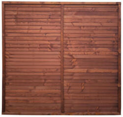  Gard Dune - vopsit în culoarea teak, 179x179 cm