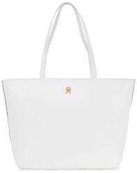 Tommy Hilfiger Дамска чанта Tommy Hilfiger Th Essential Sc Tote Corp AW0AW16089 Бял (Th Essential Sc Tote Corp AW0AW16089)