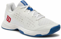 Wilson Обувки Wilson Rush Pro Jr L WRS333000 White/D V Blue/Wilson Red (Rush Pro Jr L WRS333000)