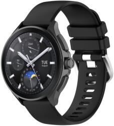 SILICON Curea înlocuibilă pentru Xiaomi Watch S3 neagră