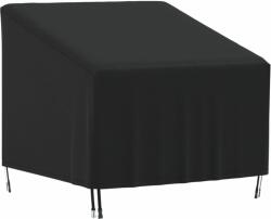 Husă scaun de grădină, negru, 90x90x50/75 cm, oxford 420d (359667)