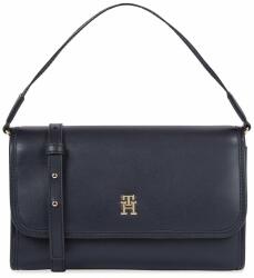 Tommy Hilfiger Дамска чанта Tommy Hilfiger Th Monotype Shoulder Bag AW0AW16162 Space Blue DW6 (Th Monotype Shoulder Bag AW0AW16162)