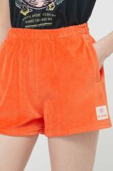 Billabong rövidnadrág női, narancssárga, nyomott mintás, magas derekú, EBJNS00108 - narancssárga S