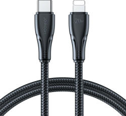 JOYROOM USB-C - Lightning Surpass Kábel - 2m 20W - Fekete (S-CL020A112B)
