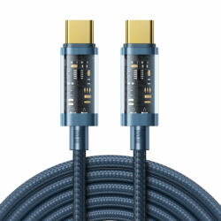 JOYROOM USB-C - USB-C Kábel - 2m 100W - Kék (S-CC100A20-blue)