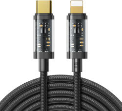 JOYROOM USB-C - Lightning Kábel - 2m 20W PD - Fekete (S-CL020A20-black)