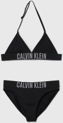 Calvin Klein kétrészes gyerek fürdőruha fekete - fekete 128-140 - answear - 16 990 Ft
