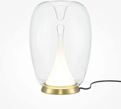 Maytoni Veioză Splash, 9W LED, D: 20 cm, H: 27, 2 cm, metal auriu, sticlă transparentă (MOD282TL-L15G3K1)