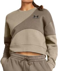 Under Armour Hanorac Under Armour Essential Fleece Crop Crew-BRN 1382721-200 Marime M